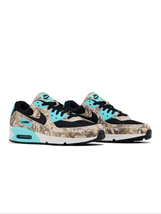 Brand New Nike Air Max 90 Premium Camo Pack Aurora Green Men\'s 8.5 IF1721 100 main image 4